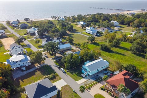 Sunny Waveland Home Rental w/ Pool: Walk to Beach! House in Waveland