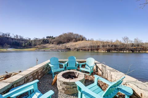 Waterfront Watauga Lake Home w/ Private Dock! House in Watauga Lake