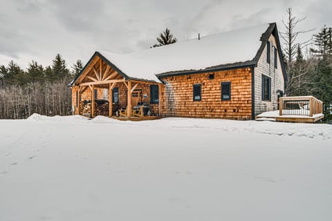 Maine Home w/ Hot Tub & Snowmobile Trail Access! House in Woodstock