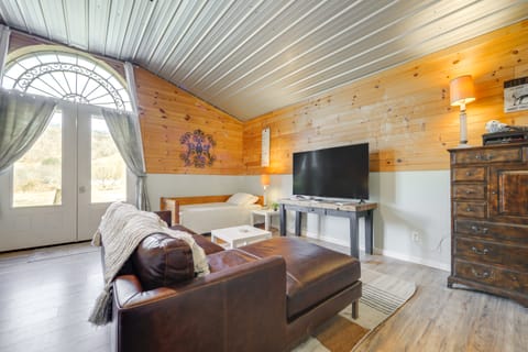 Waynesville Studio w/ Fire Pit & Mountain Views! Apartment in Buncombe County