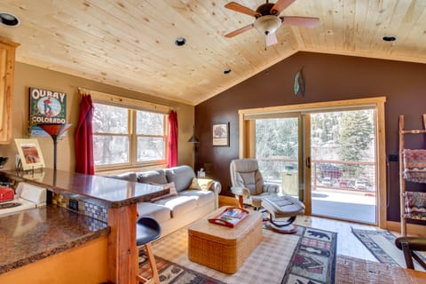 Cozy Ouray Hideaway: Mountain Views, Steps to Main House in Ouray