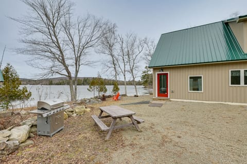 Lakefront Bucksport Home w/ Fire Pit + Gas Grill! House in Orland