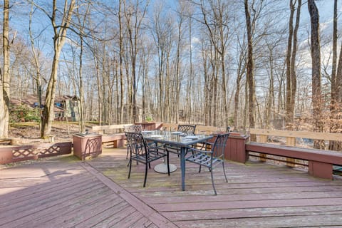 Chic Pocono Pines Home w/ Game Room & Fire Pit! House in Pocono Pines