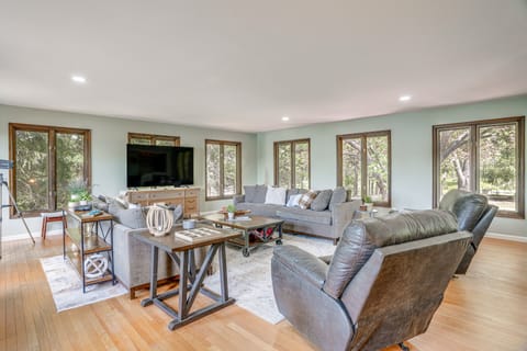 Lakefront Orange Vacation Home: Boat Ramp & Slips! House in Lake Anna