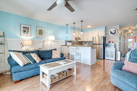 Carolina Beach Condo w/ Balcony: Walk to the Ocean Apartment in Carolina Beach