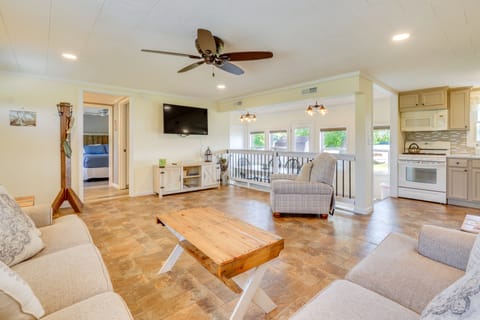 Howe Retreat w/ Fire Pit + Private Boat Dock! House in Indiana