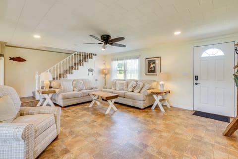 Howe Retreat w/ Fire Pit + Private Boat Dock! House in Indiana