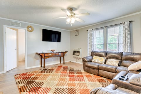 Large Yard + Fire Pit: Hot Springs Home House in Buncombe County