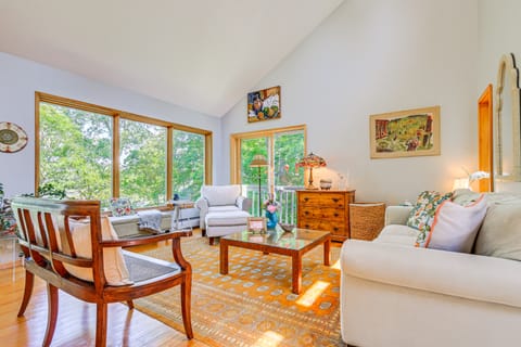 Pocasset River Access: Spacious Getaway w/ Views! House in Pocasset