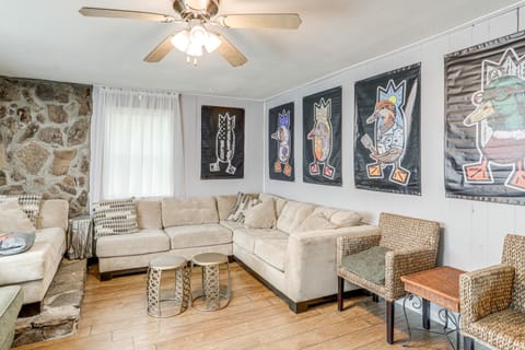 Greers Ferry Home w/ Fire Pit Near Shiloh Marina! House in Greers Ferry Lake