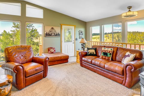 Deck & Views: Pet-Friendly Cabin in Jefferson! House in Park County