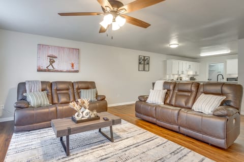 4 Mi to Gaylord Family Stadium: Norman Home Apartment in Norman