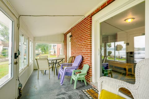 Webster Lake Home w/ Patio ~ 3 Mi to Town! House in Indiana