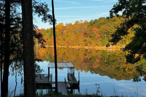 Lakefront Home w/ Private Boat Dock in Murrayville House in Lake Lanier