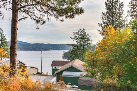 Lake Coeur d'Alene Cabin w/ Boat Slip in Worley! House in Kootenai County