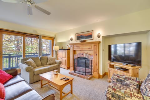 Ski-In/Ski-Out at Jay Peak Resort Condo! Apartment in Jay