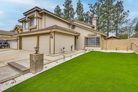 Covered Patio w/ Grill: Home in Rancho Cucamonga! House in Rancho Cucamonga