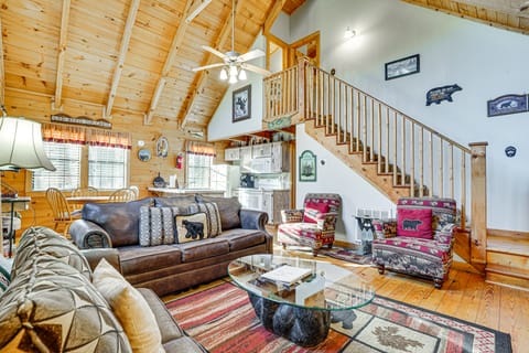 Sevierville Angler's Cabin w/ Pond Access! House in Sevier County