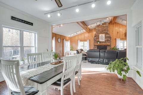 Patio & Scenic Views: Modern Ohio Farmhouse House in Ohio