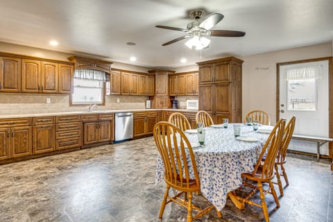 ‘Meadow Edges’ w/ Yard & Views in Odon House in Indiana