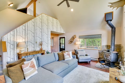 Hot Tub & Deck: Cabin Near Dtwn Alma & Breck House in Alma