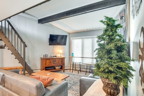 1/2 Mi to Peak 8 SuperChairs Snow! New Breck Condo Apartment in Breckenridge