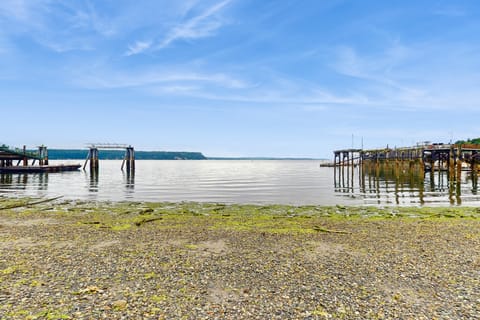 Studio Overlooking Saratoga Passage & Cascade Mtns Apartment in Langley