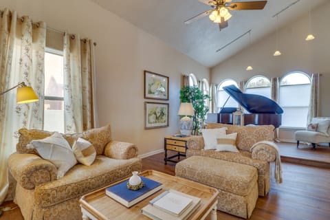 Patio w/ Tranquil Views! Elegant Rio Rancho Home House in Rio Rancho