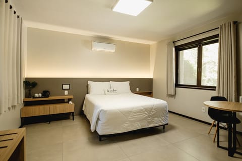 Premium Double Room | In-room safe, blackout drapes, iron/ironing board, bed sheets