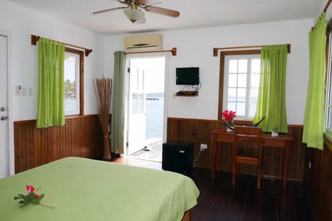 Comfort Cabin, 1 Queen Bed, Accessible, Ocean View | Premium bedding, minibar, in-room safe, individually decorated