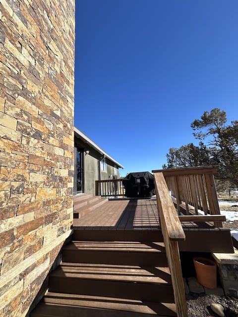 South Side Porch with grille 