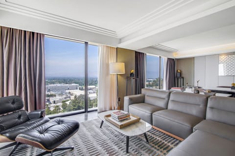 Premium bedding, down comforters, in-room safe, desk