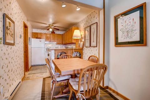 Reconnect with loved ones over a meal at the dining table.