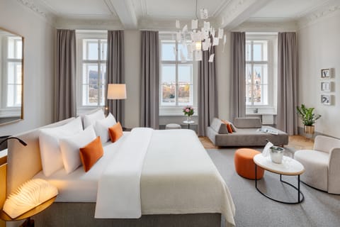 Royal Apartment | Premium bedding, Select Comfort beds, minibar, in-room safe