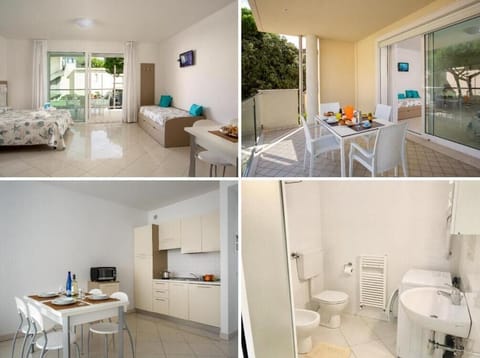 Standard Studio, Terrace, Tower | Private kitchen | Full-size fridge, microwave, stovetop, dishwasher