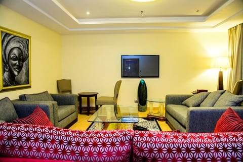 Presidential Suite | Living room | Flat-screen TV