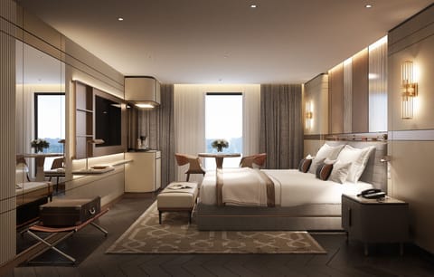 Ocean Suite with Balcony | Hypo-allergenic bedding, minibar, desk, soundproofing