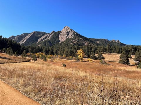 Hike Chattaqua and The Flatirons in Boulder—just a 30 minute drive.