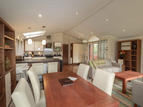 Fridge, dishwasher, electric kettle, toaster