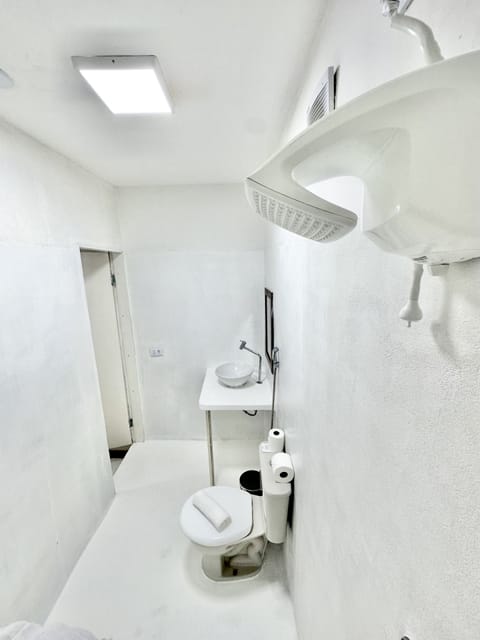 Standard Double or Twin Room | Bathroom | Shower, towels, soap, shampoo