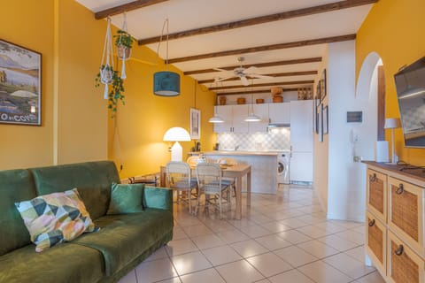 Living and dining room