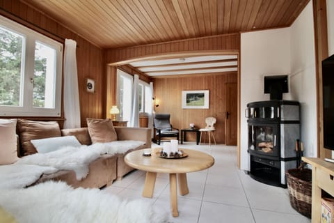 Living area with access to the terrace