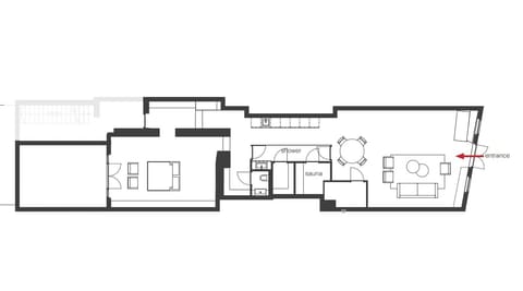 Plan of the accommodation