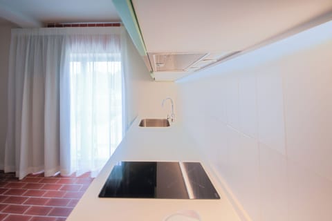 Comfort Studio, 1 Double Bed | Private kitchen | Mini-fridge, microwave, stovetop, dishwasher