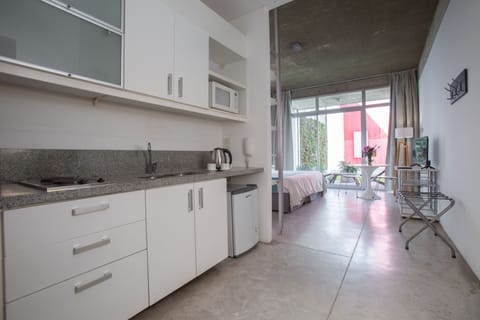 Studio (2) | Private kitchen | Mini-fridge, microwave, stovetop, toaster