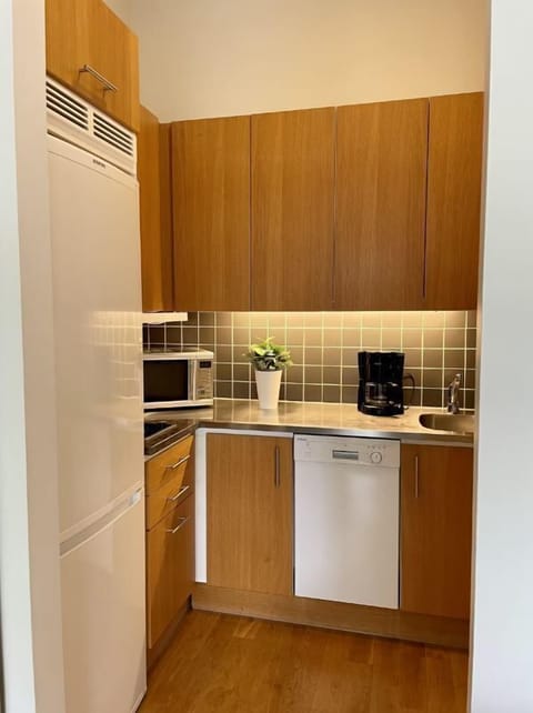 Apartment, 1 Bedroom | Private kitchen | Full-size fridge, microwave, stovetop, dishwasher