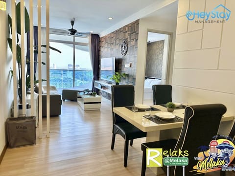 Premium Apartment, 2 Bedrooms, Non Smoking, City View | Living area | 48-inch Smart TV with cable channels, video-game console, Netflix