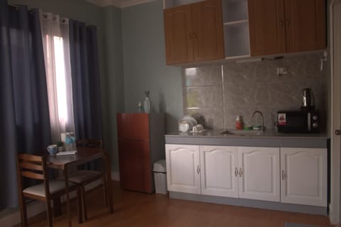 Basic Apartment, 1 Bedroom | Private kitchen | Fridge, dishwasher, electric kettle, cookware/dishes/utensils