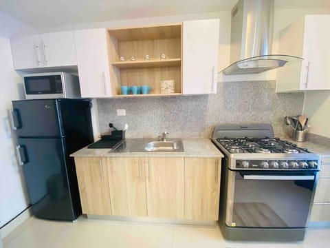 Apartment | Private kitchen | Fridge, cookware/dishes/utensils