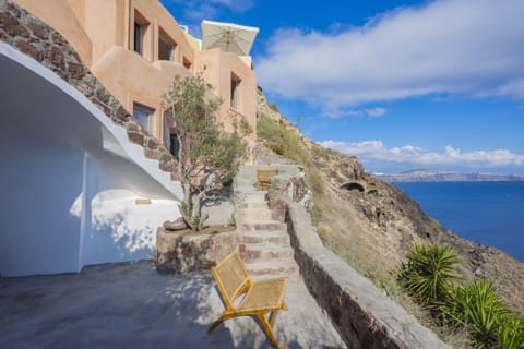 Romantic Apartment, Ensuite, Sea View (Ameli) | Balcony view